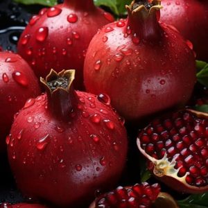 Handpicked Juicy Red Pomegranates